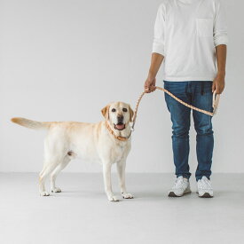 【犬 リード】オリジナル ヌメ ウーブン リング リード LL サイズ　大型犬 大型犬/リード/レザー/革/皮/人気/【大型犬/リード】レザー/リード/皮・革/大型犬用/リード