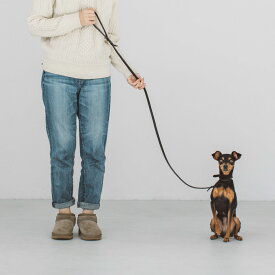 【犬　リード】オイルレザー ブレイド リード M サイズ犬　リード　革　おしゃれ　小型犬　中型犬　犬用　革製　いぬ　皮　レザー　チワワ