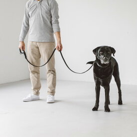 【犬　リード】オイルレザー ブレイド ロングリード LL サイズ犬　リード　革　おしゃれ　中型犬　大型犬　犬用　革製　いぬ　皮　レザー