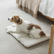 【犬 ベッド】コットンリネン ソフト マット M サイズ犬用 日本製