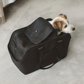 バルコディ スクエア トート ブラインドカバー付き M サイズ犬用 キャリー バッグ