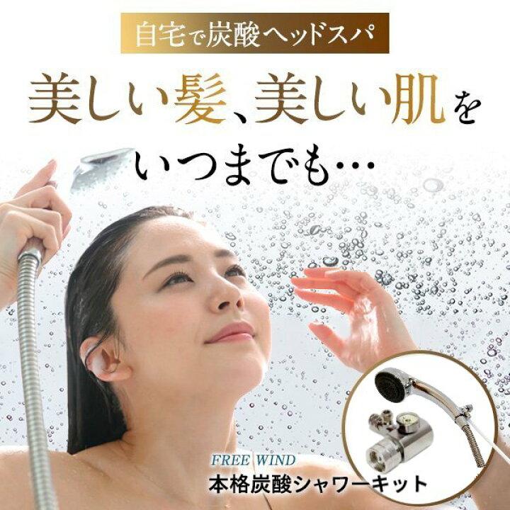 楽天市場】炭酸シャワー ミストシャワー ナノバブル ファインバブル  