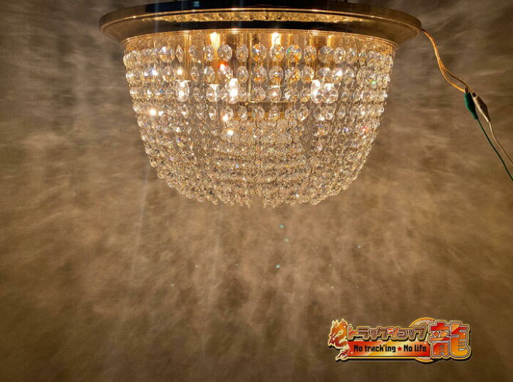 楽天市場】Φ48cm りんご型 シャンデリア 天吊り フルゴールドメッキ  