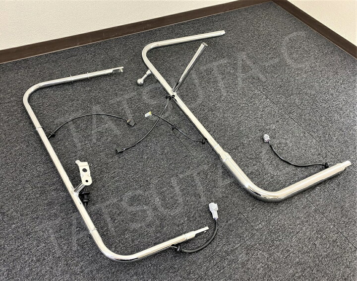 楽天市場】日野 新型 17プロフィア メッキ ミラーステー ヒーター付き 
