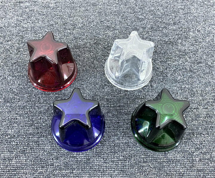 楽天市場】ガラス製 スターマーカーレンズ 星型 レトロ トラックパーツ 