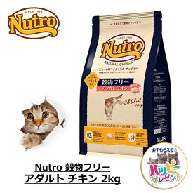 キャットフード 猫 ごはん ドライ かりかり スペシャルケア 鳥 鶏 ニュートロ Nutro ナチュラルチョイス 穀物フリー アダルト チキン 2kg