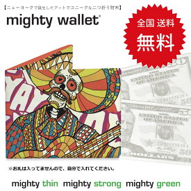 財布 二つ折り カード入れ お札入れ 薄い 軽い さいふ mighty wallet マイティウォレット マリアッチ DM-AC-AG1