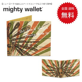財布 二つ折り カード入れ お札入れ 薄い 軽い さいふ mighty wallet マイティウォレット レゲエブラザー DM-MW-CM1