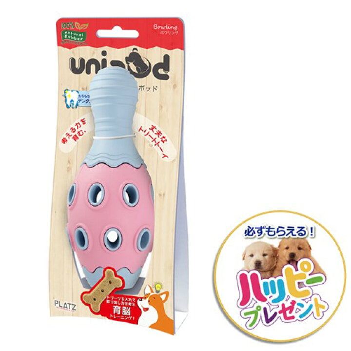 楽天市場 Unipod ボウリング ピンク Platz プラッツ ドッグトーイ Free Bird