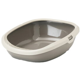 猫トイレ コンパクト 小型 小さめ おすすめ しつけ 洗いやすい 円型 トレー シンプル おしゃれ 送料無料 ネコトイレ SAVIC(セイヴィック) ギズモ M L グリーン グレー モカ ブルー FREEBIRD フリーバード