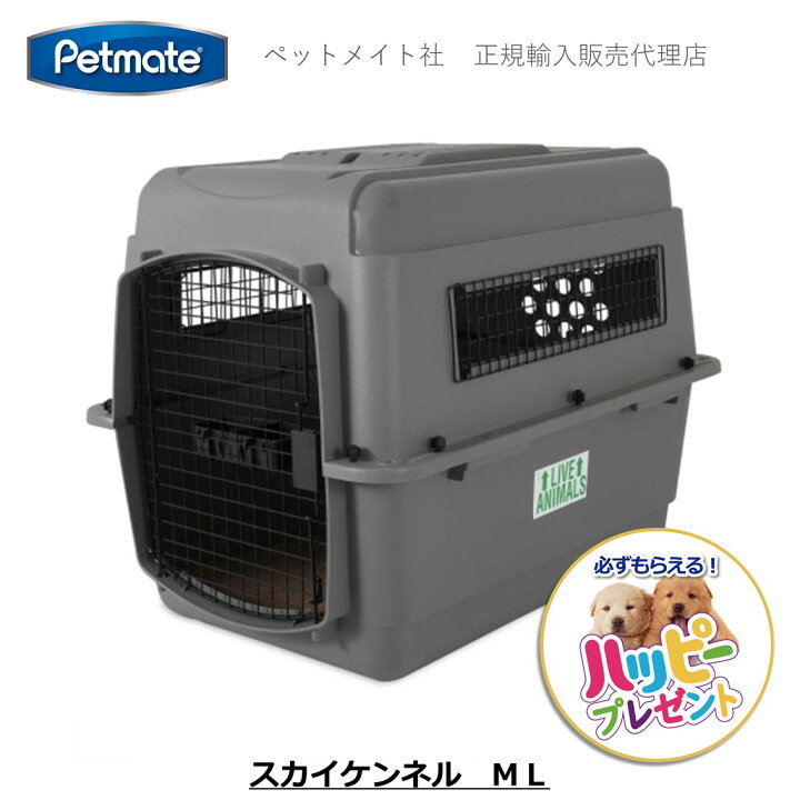 楽天市場 バリケンネル クレート 犬 おすすめ Iata基準 移動 おしゃれ しつけ ペットキャリー キャリーケース 中型犬 飛行機 空輸 送料無料 あす楽対応 ペットメイト Petmate Ml Pm Free Bird