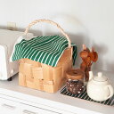 【SALE】ピッコロ グリーン×ライトピンク トレイ 13.5×27.5cm（マリメッコ／marimekko）