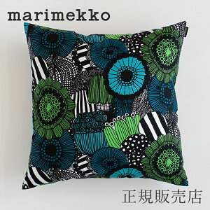 �N�b�V�����J�o�[ �V�C���g���v�[�^���n �z���C�g×�O���[�� 50×50cm�i�}�����b�R�^marimekko�j