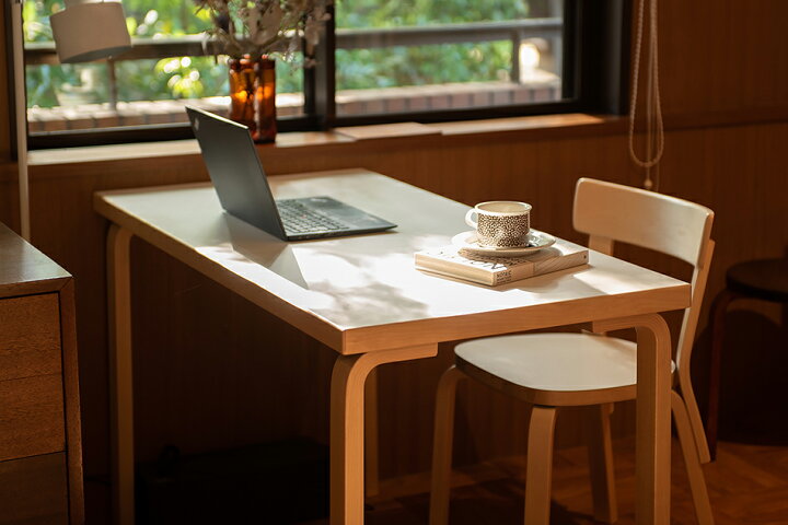 楽天市場】【即納】80A テーブル（アルテック／Artek）ホワイト  