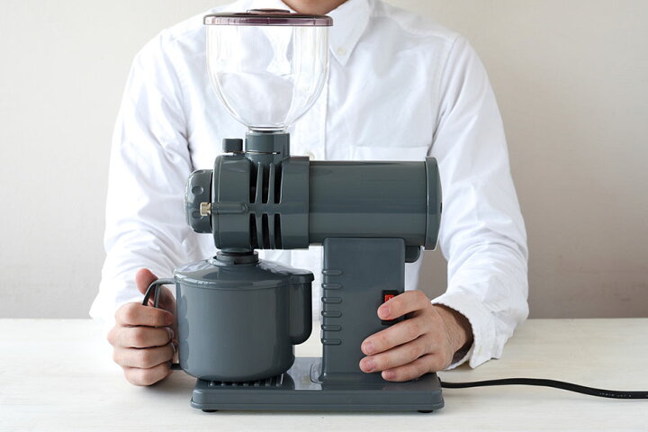 楽天市場】みるっこ コーヒーミル R-220 スレートグレー【free design 