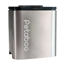 【15日限定！35%オフCP】真空保存容器 ペット 犬 フードストッカー【1秒開蓋・全自動真空】Petaboo 13L大容量 10kg/5kg/2kg/10キロ/5キロ フードストッカー 真空 ステンレス米びつ 保存密閉容器 梅雨対策 猫餌 犬餌 収納ドライフード 酸化防止 USB充電 鮮度長持ち