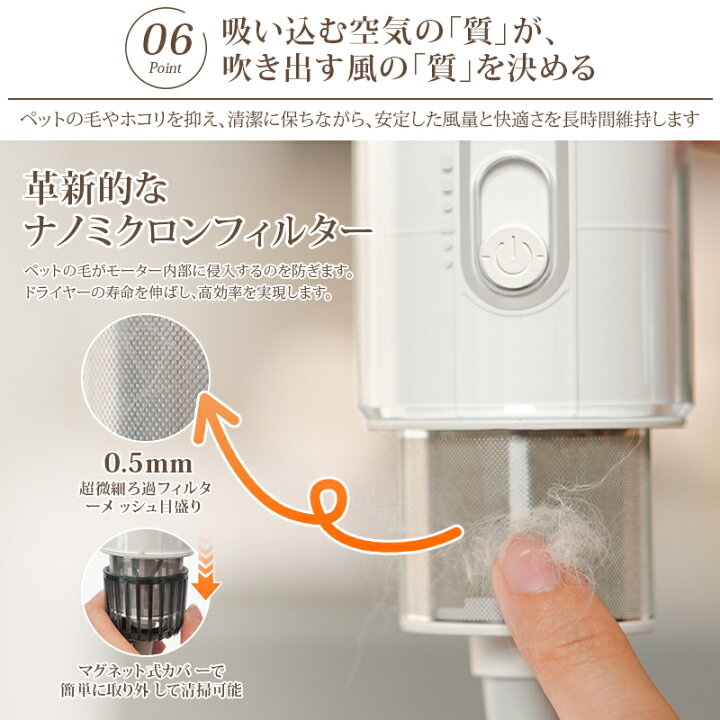 楽天市場】【今だけ・20%OFF】ペット ドライヤー 犬 猫 ペット用 