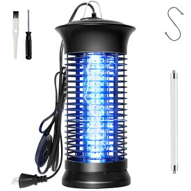 【クーポン★で3852円！】殺虫器 UV光源誘引式捕虫器 電撃殺虫灯 殺虫ライト コバエ撃退 薬剤不要 水洗い可 お部屋 台所 寝室 玄関 オフィス リビング 居間 飲食店 miewenled02