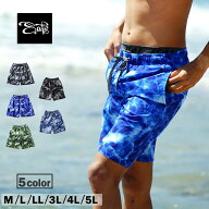 水着 メンズ 海パン サーフパンツ インナー付 ロング 水陸両用 速乾 タイダイ柄 おしゃれ ボードショーツ…