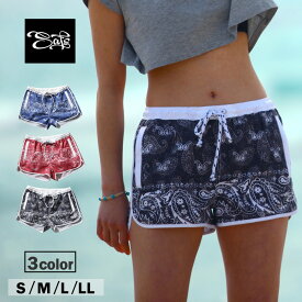 サーフパンツ レディース ショート丈 水着 水陸両用 S M L LL ショートパンツ ボードショーツ 体型カバー 大きいサイズ フィットネス ヨガ ラッシュガード ビキニ タンキニ ワンピース と ns-3052-04 final