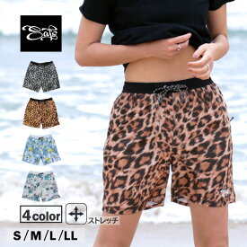 サーフパンツ レディース ロング丈 水着 水陸両用 S M L LL ショートパンツ ボードショーツ 体型カバー 大きいサイズ フィットネス ヨガ ラッシュガード ビキニ タンキニ ワンピース と ns-3055-08 final