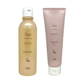 ■最大P10倍＆クーポン エントリー＆当店買い回り要■ ● セット販売 ナンバースリー イルガ 薬用シャンプー 250ml + 薬用トリートメント M 200g 医薬部外品 サロン専売品 美容室専売 頭皮ケア NUMBER THREE NO3