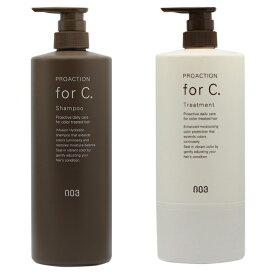 ■最大P10倍＆クーポン エントリー＆当店買い回り要■ ● ナンバースリー プロアクション フォーシー シャンプー 1000ml + トリートメント 1000g ポンプセット 美容室専売 美容室 美容院 サロン 専売品 美容 ボトル ポンプ NUMBER THREE NO3