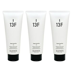 ■最大2100円OFFクーポン配布中■ ● 【3本セット】 デミ エレベート スーパー ハード ジェル 13F 180g サロン専売品 美容室専売 整髪料 ヘアジェル ヘアジュレ スタイリング アレンジ メンズ DEMI