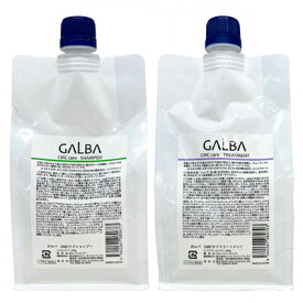 ■最大2100円OFFクーポン配布中■ ● セット販売 リトルサイエンティスト ガルバ CMC ケア シャンプー 400g + トリートメント 400g レフィル 詰め替え 美容室専売 サロン専売品 GALBA