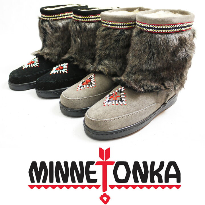 楽天市場】MINNETONKA (ミネトンカ) MUKLUK LOW BOOTS マクラックロー 