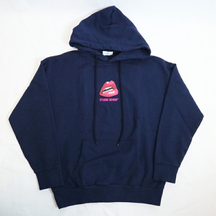 楽天市場】STUDIO SEVEN(スタジオセブン) Lip Basic Hoodie プル 