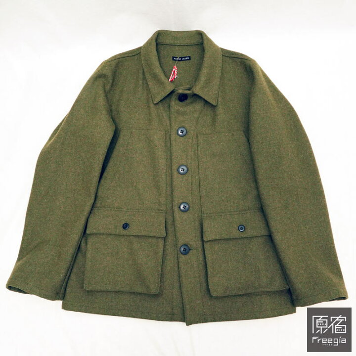 楽天市場】FRANK LEDER フランクリーダー 2017AW MILITARY GREEN LODEN 