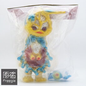 ZOLLMEN (ゾルメン) Monster Parade キングペポラ ペポラジン付き 白成型/黄色【原宿・明治通りFREEGIA CHOICE】【ソフビ】【フィギュア】【SOFVI】【USED】【中古】【返品・キャンセル不可】【210911001】