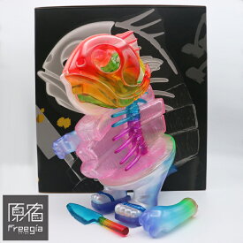 INSTINCTOY(インスティンクトイ) x CHINO LAM x JASON FREENY ANATOMICAL MAGURO 3rd Color "Rainbow Clear" クリアカラー成型【原宿・明治通りFREEGIA CHOICE】【ソフビ】【フィギュア】【SOFVI】【USED】【中古】【返品・キャンセル不可】【211007011】【PD220702】