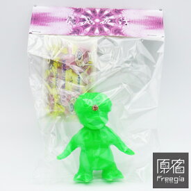 CRONIC (クロニック) 魔鬼夜行 脳餓鬼 ノウガキ Lucky Bags For 2008 黄緑成型 【原宿・明治通りFREEGIA CHOICE】【ソフビ】【フィギュア】【SOFVI】【USED】【中古】【返品・キャンセル不可】【220501035-036】