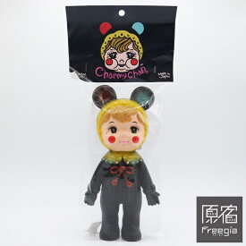 KODAMA TOY(コダマトイ) x izumonster(イズモンスター) チャーミーちゃん izumonsterさんver. (WD.IZM2) 黒成型【原宿・明治通りFREEGIA CHOICE】【ソフビ】【SOFVI】【USED】【中古】【返品・キャンセル不可】【220725002】