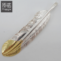 楽天市場】ゴローズ 先金特大フェザー（素材（ジュエリー