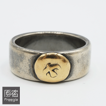 ゴローズ 金メタルチャーム付き シルバーリング ゴローズ goro's [希少][OLD]K18付チャームリング(10号) – DELTAone