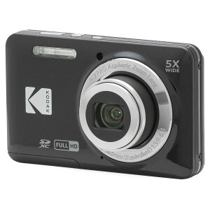 KODAK (�R�_�b�N) PIXPRO �g���₷�� �Y�[�� FZ55-BK 16MP �f�W�^���J���� ���w5�{�Y�[�� �L�p 28mm 2.7�C���`�t����� (�u���b�N)