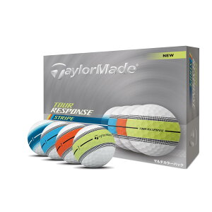 �e�[���[���C�h(TAYLOR MADE) TMJ25 Tour Resp Stripe NEON Multi JPN dz �c�A�[���X�|���X �X�g���C�v �l�I�� �}���` �S���t�{�[��