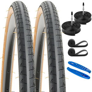 YunSCM 2�{�Z�b�g,700 28c �^�C�� ���F,���]�� �^�C�� 700x28c/30c,700x28c 28-622 �J���[�^�C�� + �`���[�u ���� �����o���u60mm +�����e�[�v+�^�C�����o,�K�p 700x28c/700x30c ���[�h�o�C�N,Y-1054(��+���F)