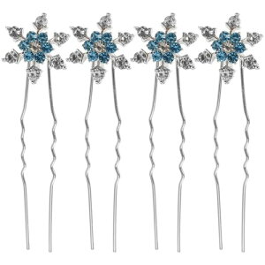 FOMIYES 12���� �X�m�[�t���[�N�f�U�C�� �w�A�s�� �ԉŗp �G���K���g�ȃE�F�f�B���O�w�b�h�h���X �t�@�b�V���i�u���ȃw�A �ȃw�b�h�E�F�A�A�N�Z�T���[