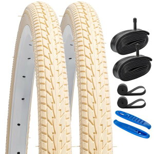 YunSCM 2�{�Z�b�g,26 1 3/8 �^�C�� �J���[,26x1 3/8 37-590 ���]�ԃ^�C�� + 26x1 3/8 �`���[�u ���� �Ď��o���u32mm + �����e�[�v + �^�C�����o,�K�p 26�C���` 1 3/8 ���[�h�o�C�N�A�Ԉ֎q,Y-234(�x�[�W��)