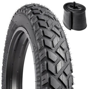 YunSCM 1�{�Z�b�g,20 4.0 �^�C��,20x4.0 ���]�ԃ^�C�� + 20x3.5/4.0 ���]�ԃ`���[�u���� �Ď��o���u32mm,�K�p 20�C���` 4.0 �d�����]�ԁA�t�@�b�g�o�C�N,Y-080