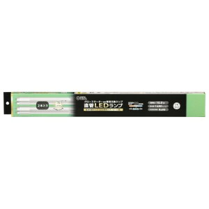 �I�[���d�@ LED�u���� ����LED�����v 20�`���� G13 �����F �O���[�X�^�[�^�[����p �Б����d�d�l 2�{�� LDF20SS�EN10/14 72P 06-4916 OHM