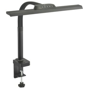 �I�[��(OHM) �f�X�N���C�g LED�N�����v���C�g T�^�C�v 1500���[���� 6200K Ra93�����F ���邳���m�Z���T�[ Type-C/Type-A USB�|�[�g�t�� AA�K�i���� ���i�K���� �^�C�}�[�t�� �u���b�N AS-LD1118K-K 06-1025 �I