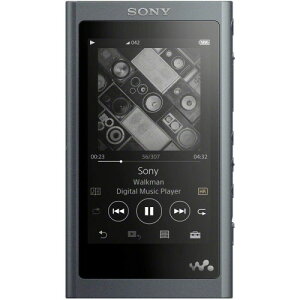 �\�j�[ �E�H�[�N�}�� A�V���[�Y 16GB NW-A55HN : MP3�v���[���[ Bluetooth microSD�Ή� �n�C���]�Ή� �ő�45���ԘA���Đ� 2018�N���f�� �O���C�b�V���u���b�N NW-A55HN B