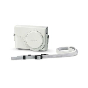 SONY �f�W�^���J�����P�[�X �W���P�b�g�P�[�X Cyber-shot DSC-WX350/WX300�p �z���C�g LCJ-WD/W