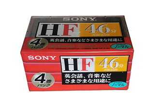 SONY ���y�p �J�Z�b�g�e�[�v HF 46�� 4�{�p�b�N 4C-46HFA