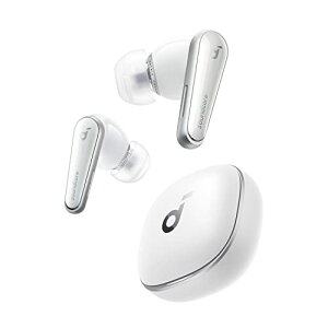 Anker Soundcore Liberty 4�iBluetooth 5.3�j���S���C�����X�C���z��/�E���g���m�C�Y�L�����Z�����O 2.0 / 3D�I�[�f�B�I / ���C�����X�[�d/�}���`�|�C���g�ڑ�/�O����荞�� / �ő�28���ԍĐ� / �n�C���] / 